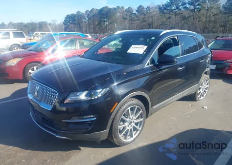 2019 Lincoln Mkc Reserve z USA, uszkodzony, nr VIN 5LMCJ3C91KUL38565